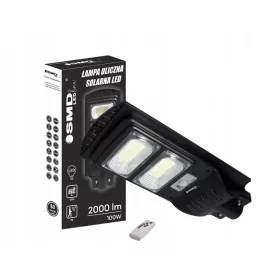  Ulična svjetiljka 100 W 1500 lm na solarni pogon