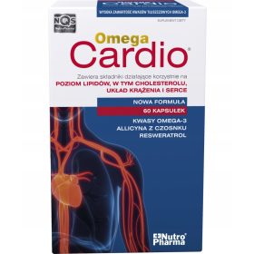   Omega Cardio - Suplement s Omega-3 Masnim Kiselinama, 60 Kapsula