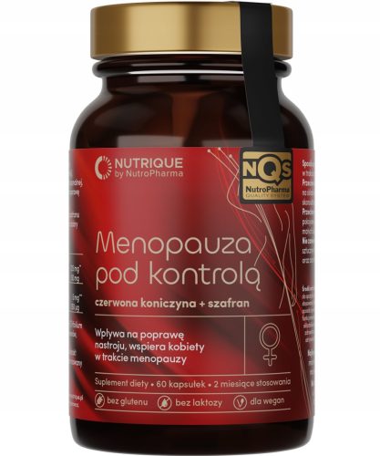 Nutrique Menopauza pod kontrolom s Crvenom Djetelinom i Šafranom