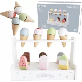  Drveni set sladoledarnica ice cream shop ZA DJECU