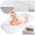 Madrac Manufaktura Madraci Chicco Baby Hug srednji - tvrdi 33 x 72 x 5 cm
