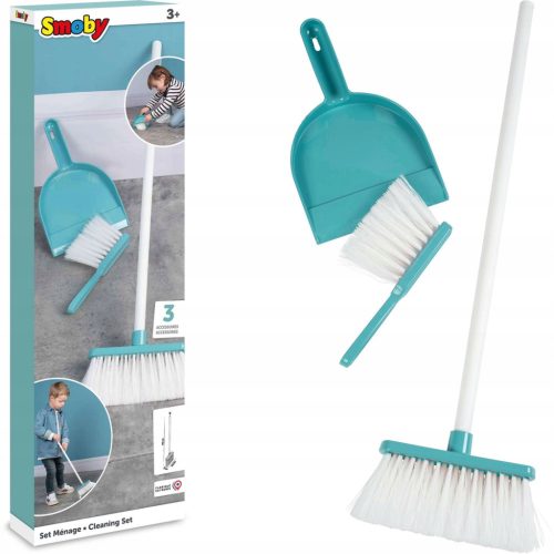 Set za čišćenje Smoby: Miotla, Četka, Tačka za Upravljanje 330317