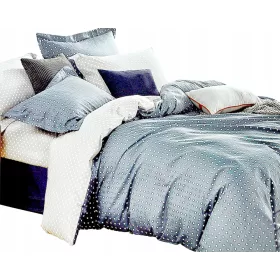   Set posteljine Pamučni satenski poplun 160cm x 200 jastuk 70x80cm 3 dijela