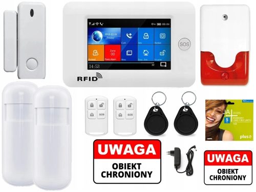 Bežični LCD GSM alarm APP