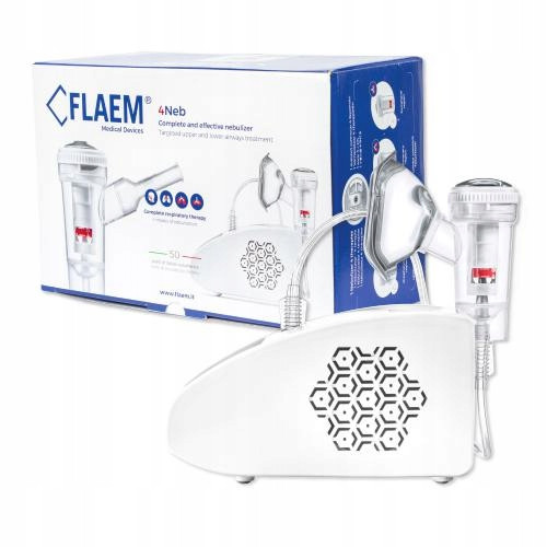 Pneumatski inhalator FLAEM 4Neb, bijeli