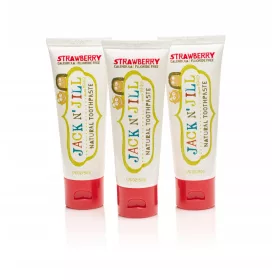 JACK N'JILL prirodna pasta za zube od jagode x 3