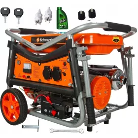  Prijenosni jednofazni benzinski generator Schwarzbau 4800 W