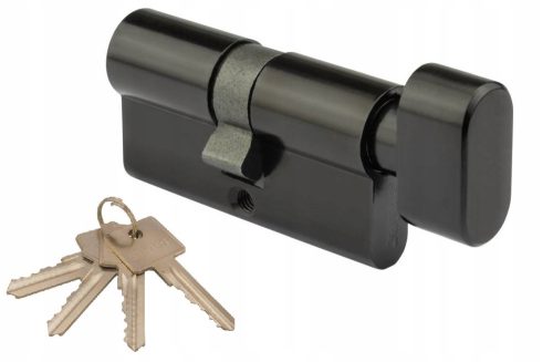 Uložak za bravu Steier G30x30, mat crna
