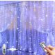 LED svjetlosna zavjesa 300 3x3m, hladno bijela