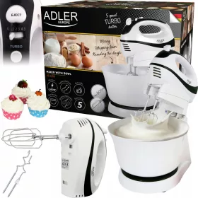 Adler AD4206 550 W ručni mikser bijeli