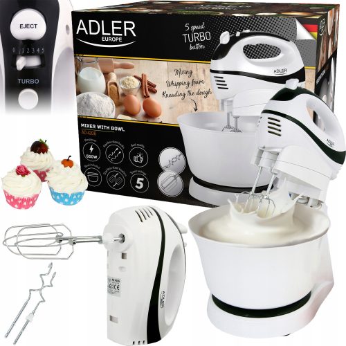 Adler AD4206 550 W ručni mikser bijeli