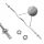  SportForFun blago slomljen vrat s vijkom 120 cm / 25 mm