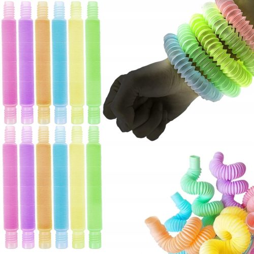 SET SENZORIČNIH CIJEVČICA POP TUBE PASTEL FLUO 12 kom