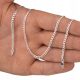 SREBRNI LANAC ZA PANCER 45 CM LANAC 3.4MM 925