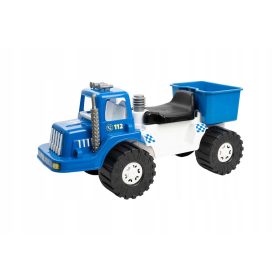 Marmat dječji jež POLICIJA bijelo-plavi