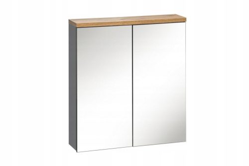 Kupaonski ormarić s ogledalom Bali Grafit 60 cm