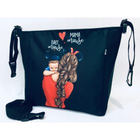 TORBA ZA KOLICA ZA ORGANIZACIJU MAMA MIŠ CRNKA I SIN