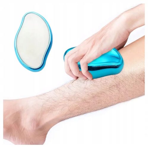 Epilator bezbolni kristalni stakleni - plavi
