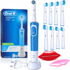    Oral-B Vitality 100 Cross Action električna četkica za zube, plava