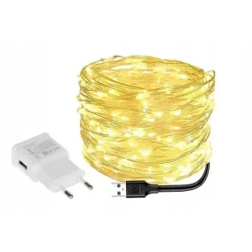   Mikro LED svjetiljka, 200 LED žarulja, trajno svjetlo, 20 metara