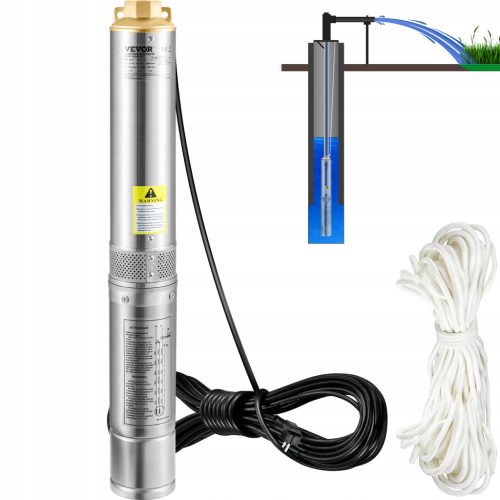 Potopna pumpa VEVOR 750W 100L/min 20m kabel