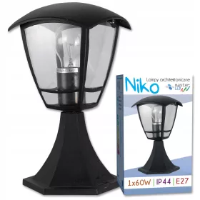 Masterled E27 vrtna svjetiljka 40 cm crna