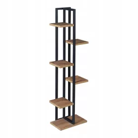 Stalak za cvijeće Loft 6 razina 120x34x21cm metalni