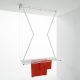Balkon, posteljina, kada, vrt, strop, samostojeća vertikalna sušilica Foxydry 25-25 cm x 152-152 cm