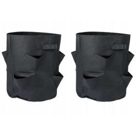  Parkside saksije 42x35x42 cm crne 2 kom.