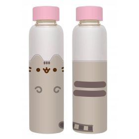Staklena boca Pusheen za vodu 500 ml