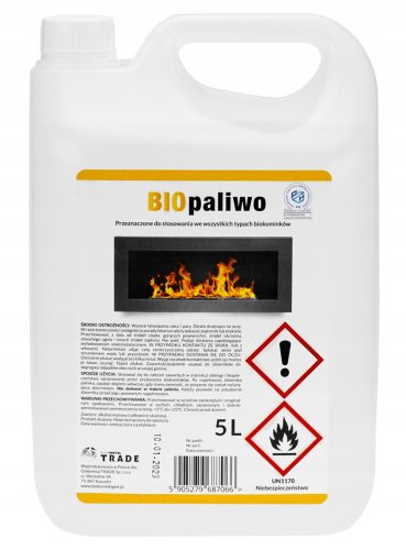 Biopaliwo za biokamin GMT 5L