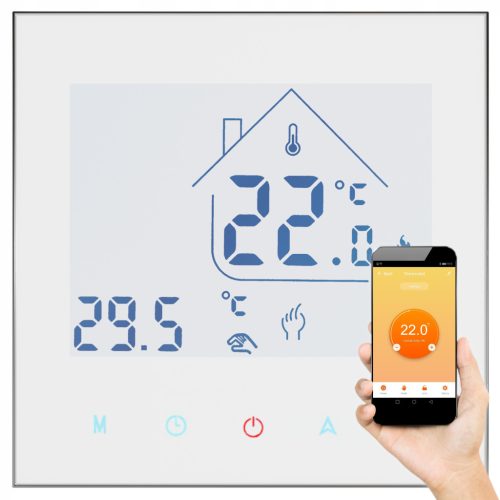 Termostat za upravljanje temperaturom u sobi za foliju i WiFi podnožje za grijanje