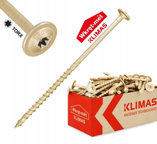 VIJACI ZA DRVO 8x120 TORX TALERZOWI 50 kom