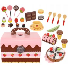 Drvna kutija sa slatkišima Kruzzel 9355 29 kom.