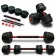  SportForFun podesive bitumenske bučice 2x 15 kg