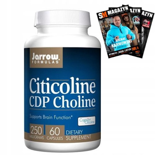 JARROW FORMULAS Citicoline CDP Choline 250 mg - 60 kapsula za bolju memoriju i koncentraciju