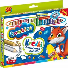 Bambino 24 drvene bojice s temperom