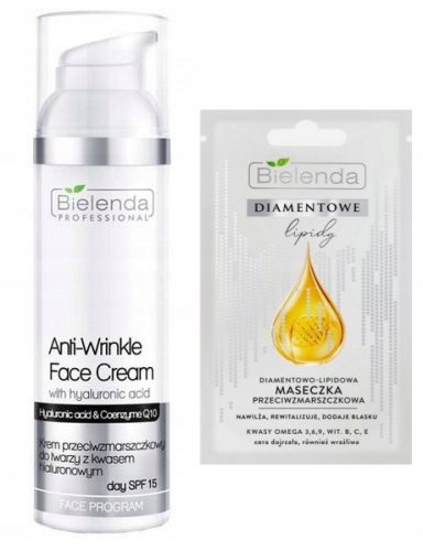 Krema protiv bora s hijaluronskom kiselinom + GRATIS maseczka Bielenda Professional