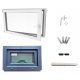 Prozor PVC antracit lijevi 50x40 500x400 set