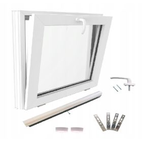   Prozor od PVC-a Lorac U50x40/B-58 u bijeloj boji, dimenzija 50x40 cm