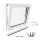 Lorac vrata s nagibom U60x40/GB-58 60x40 cm bijela