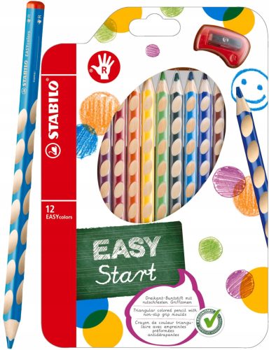 Olovke Stabilo Easy Coloros 12 boja + šiljilo