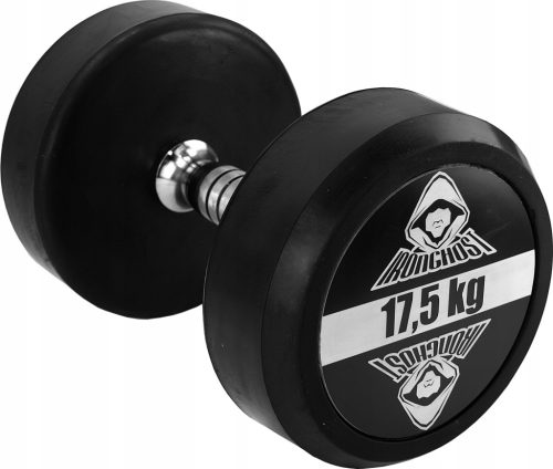  Ironghost 1x 17,5 kg obložene/gumirane fiksne bučice