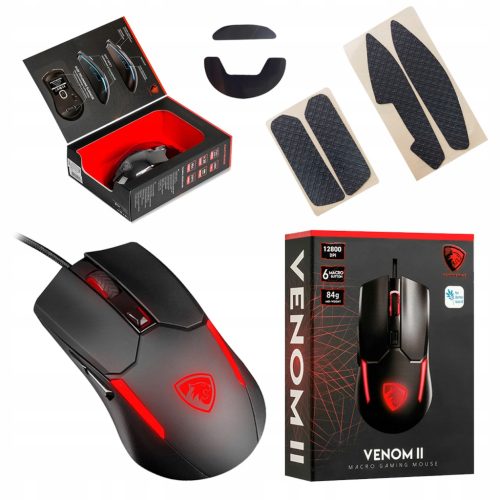  PANTHERISE VENOM II GAMING MIŠ RGB MINECRAFT 12400DPI Igrači 20 milijuna klikova