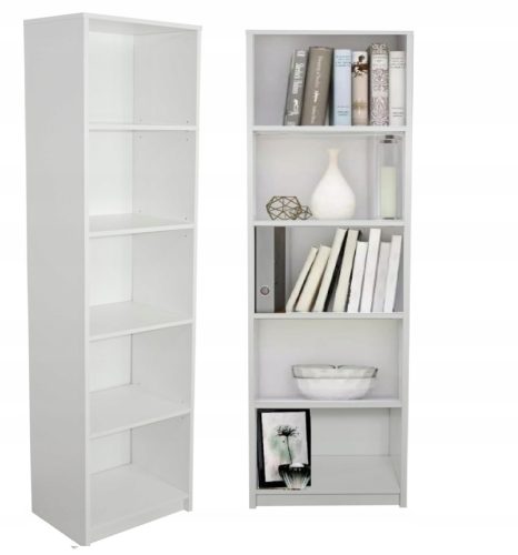 Moderan uredski regal EWA za knjige 50 cm bijeli