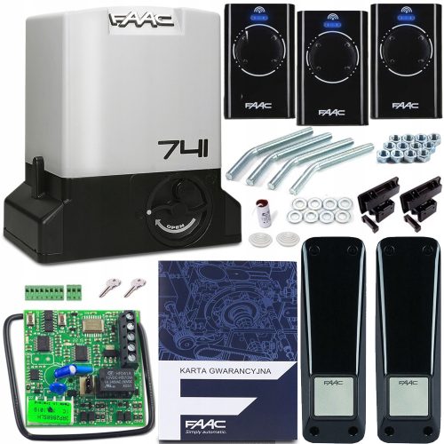 Automatski pogon za klizna vrata Faac 500 W