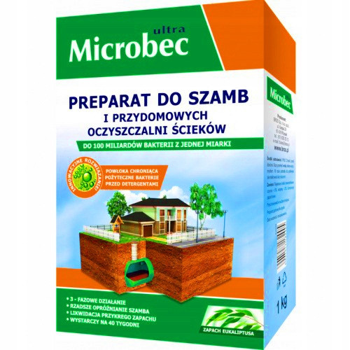 Microbec Ultra Bakterija za Septičku Jamu Limun 1kg