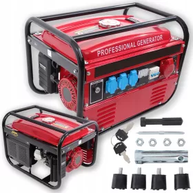    Prijenosni trofazni Powertech benzinski generator snage 2500 W