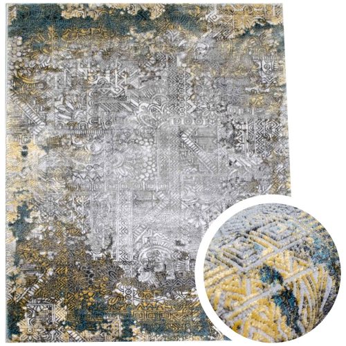Tepih s niskim florom Rustikalni Dnevni Tepih 140 x 200 cm