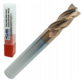   Kvalitetno čeono glodalo VHM MTS fi 10mm 55 HRC 4 oštrice TEST